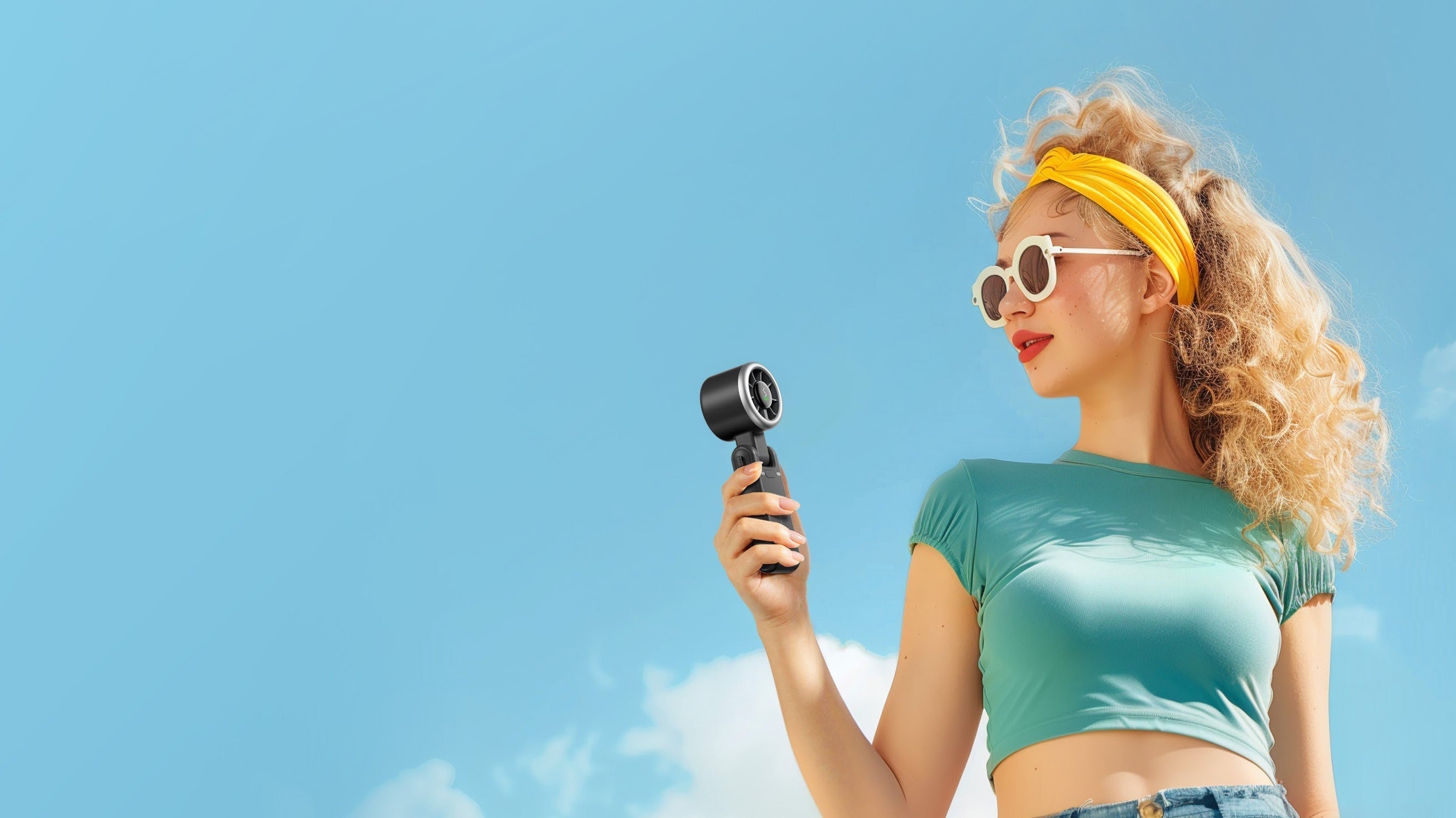 Diveblues N607D Handheld Fan: Your Ultimate Cooling Power for Summer
