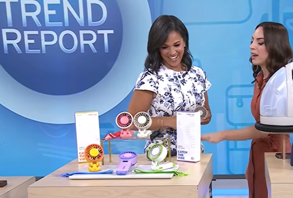Diveblues Fanzy Turbo Fan Featured on NBC TODAY Show