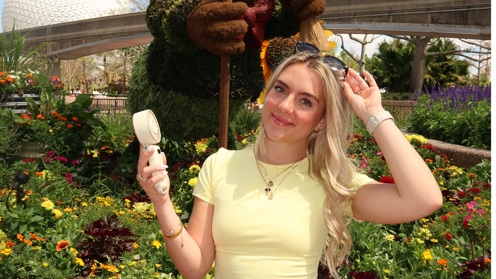 Stay Cool at Theme Parks with a Diveblues Portable Fan